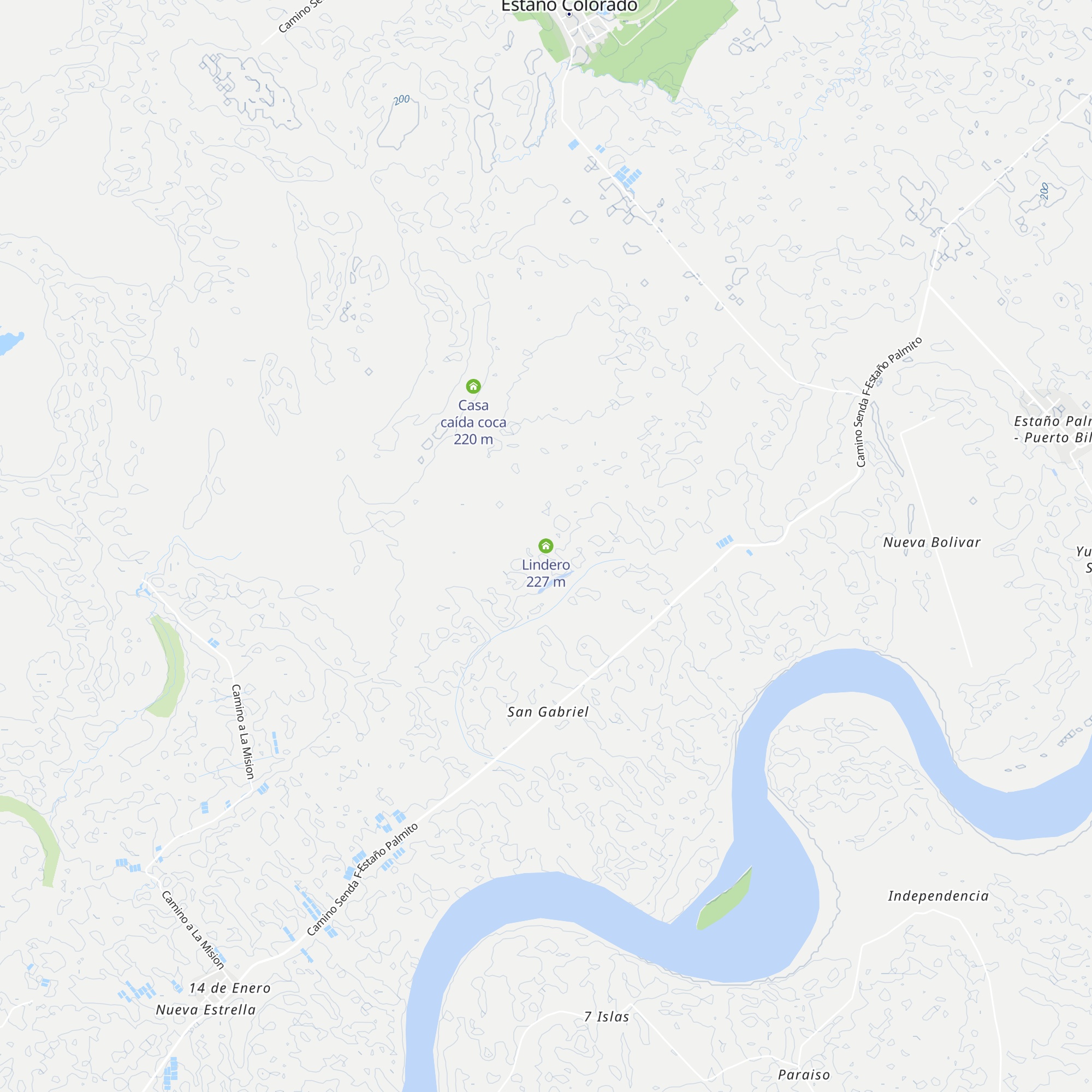 Lindero map