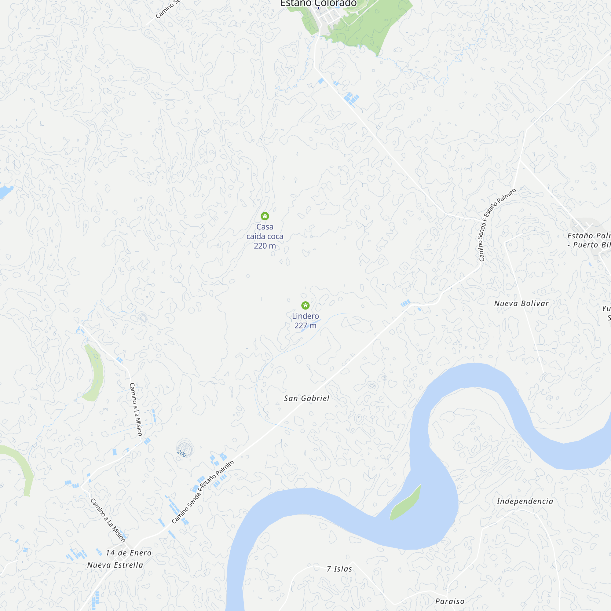 Lindero map