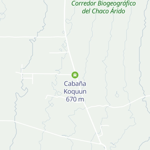 Map of Cabaña Koquun