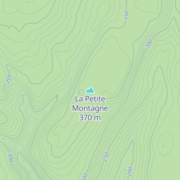 Map of La Petite Montagne