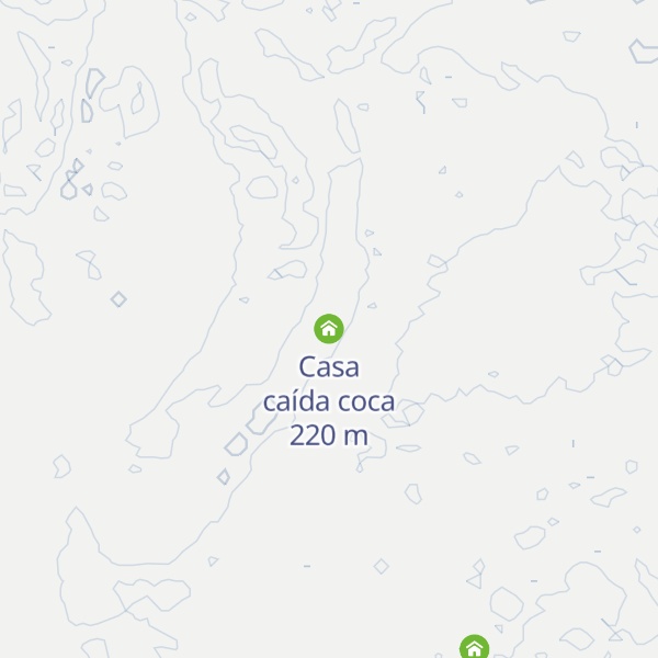 Map of Casa caída coca