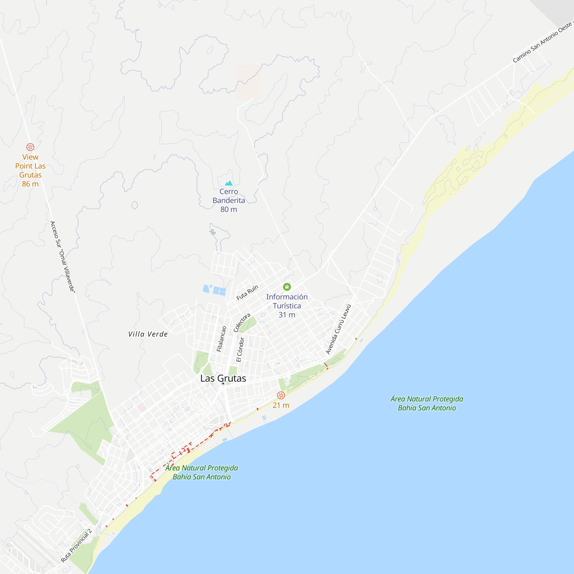Información Turística map