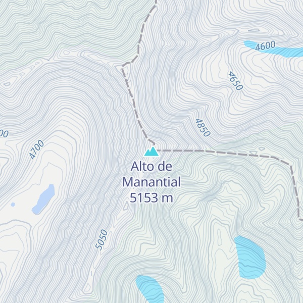 Map of Alto de Manantial