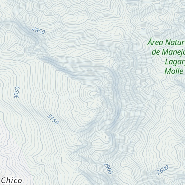 Map of Cumbre Tiatino