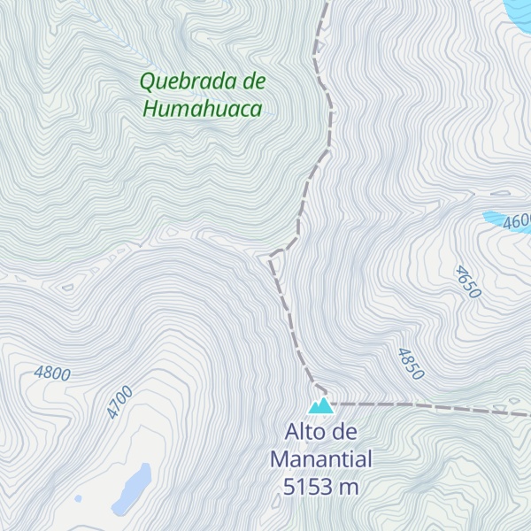 Map of Serranía de Hornocal