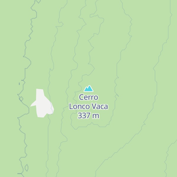 Map of Cerro Lonco Vaca