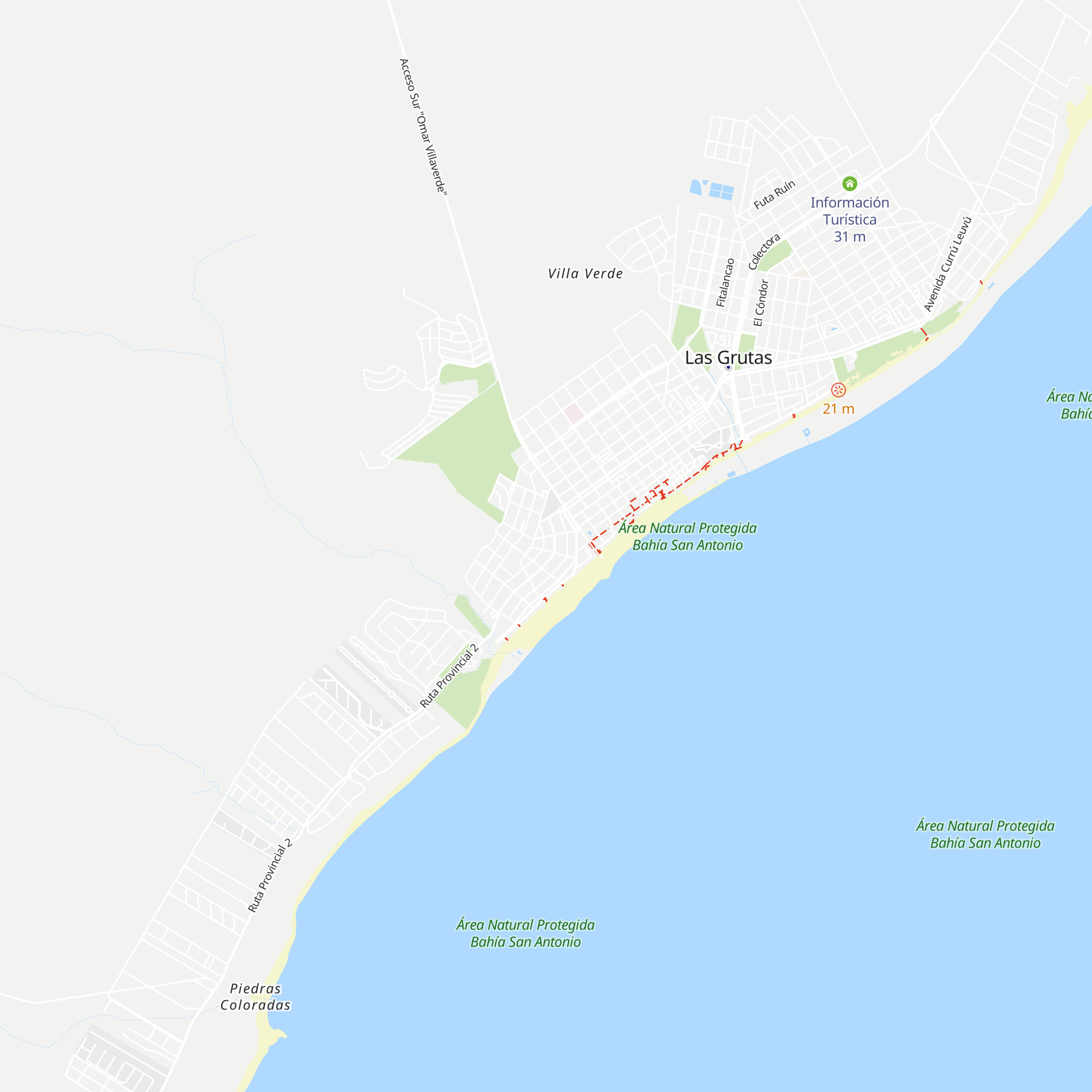 Eva Luna Apartments map