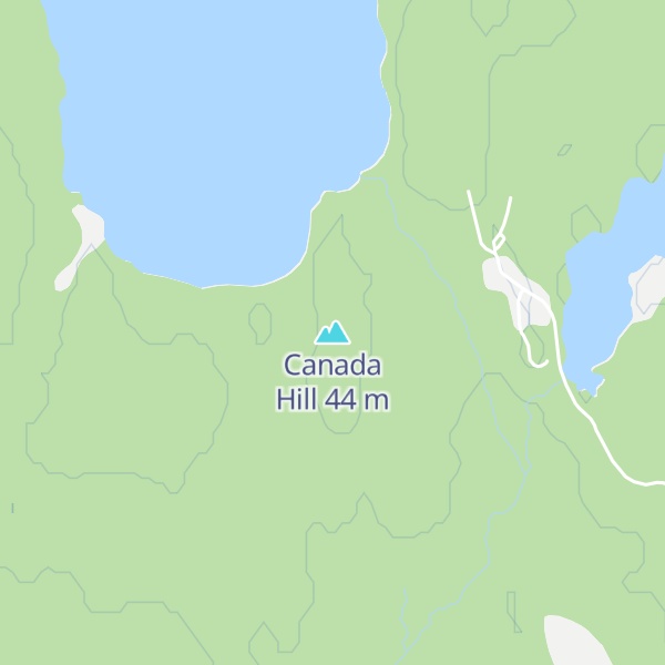 Map of Canada Hill