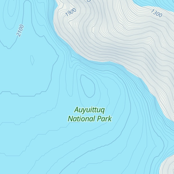 Map of Tête Blanche