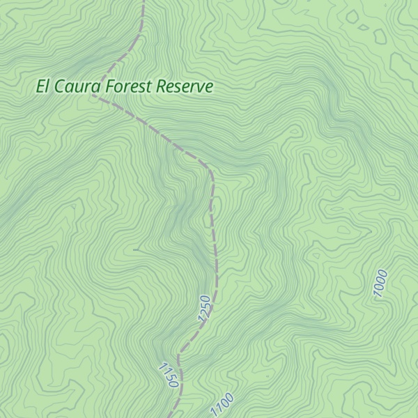 Map of Cerro Yikuná
