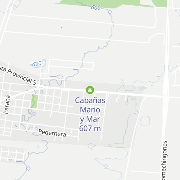 Map of Cabañas Mario y Mar