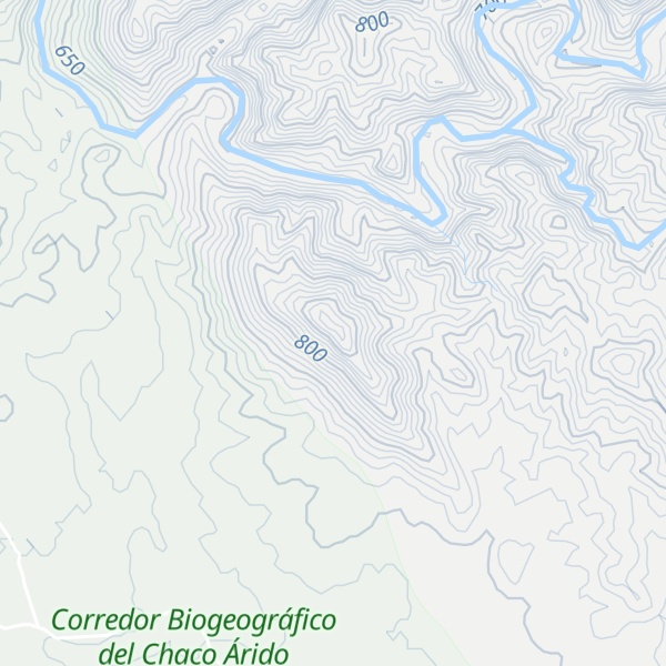 Map of Cerro Divisadero