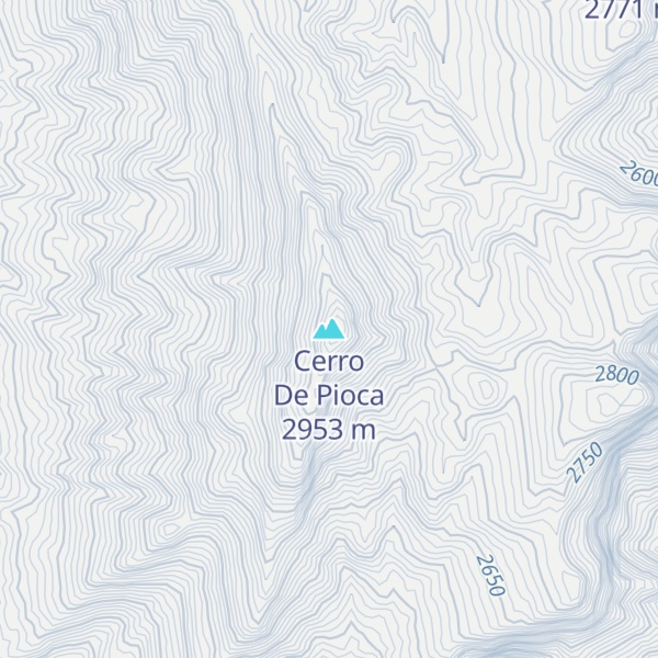 Map of Cerro De Pioca