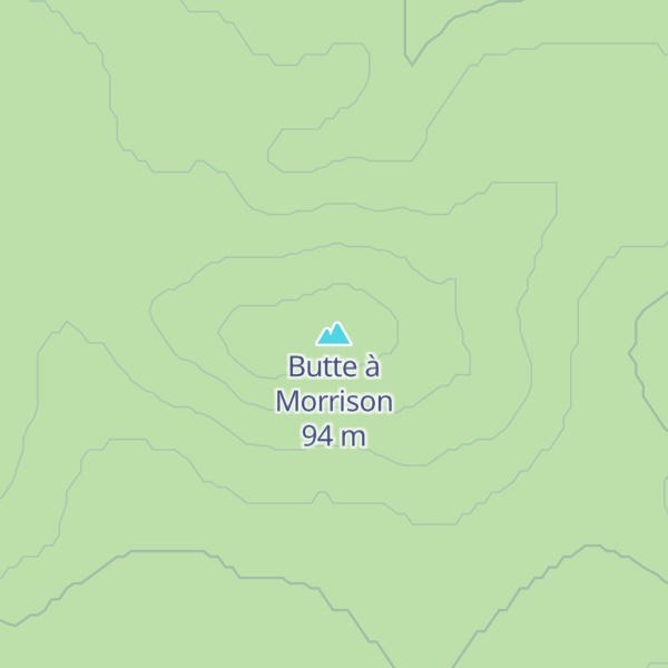 Map of Butte à Morrison