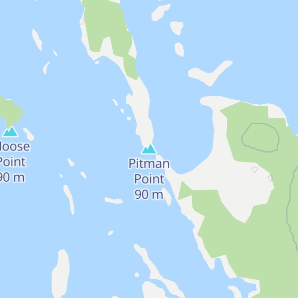 Map of Pitman Point