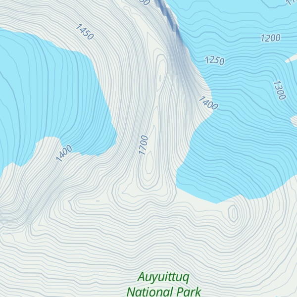 Map of Mount Baldr