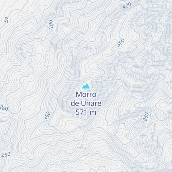 Map of Morro de Unare