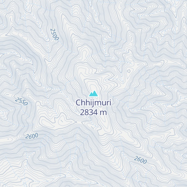 Map of Chhijmuri