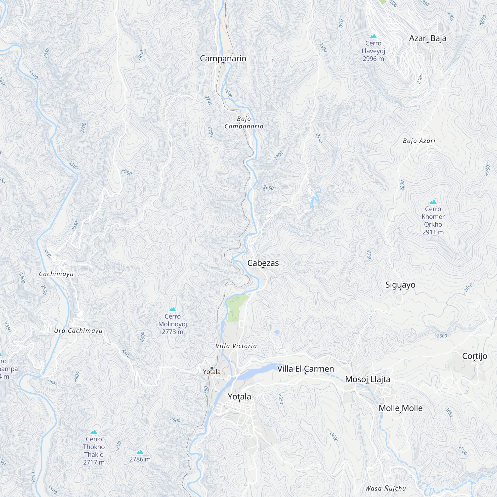 La Floresta map
