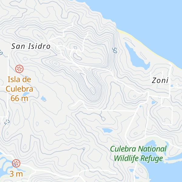 Map of Cerro Balcón
