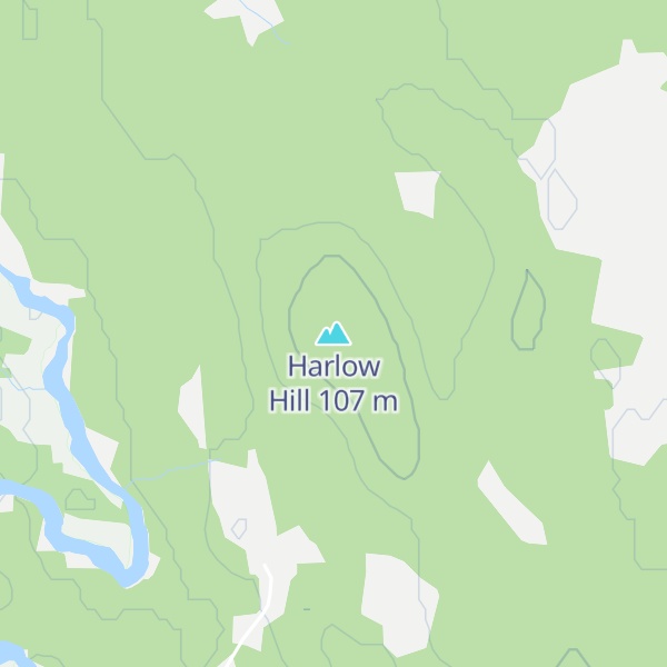 Map of Harlow Hill