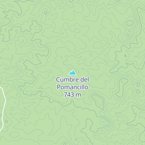 Map of Cumbre del Pomancillo