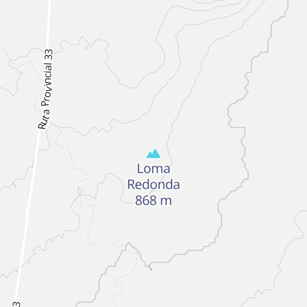 Map of Loma Redonda