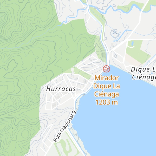 Map of Casa de milagro sala