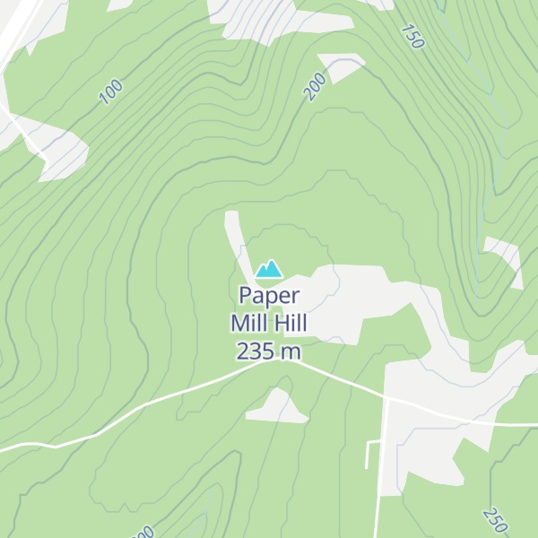 Map of Paper Mill Hill