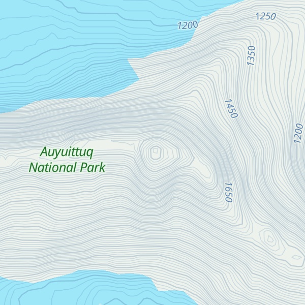 Map of Mount Loki