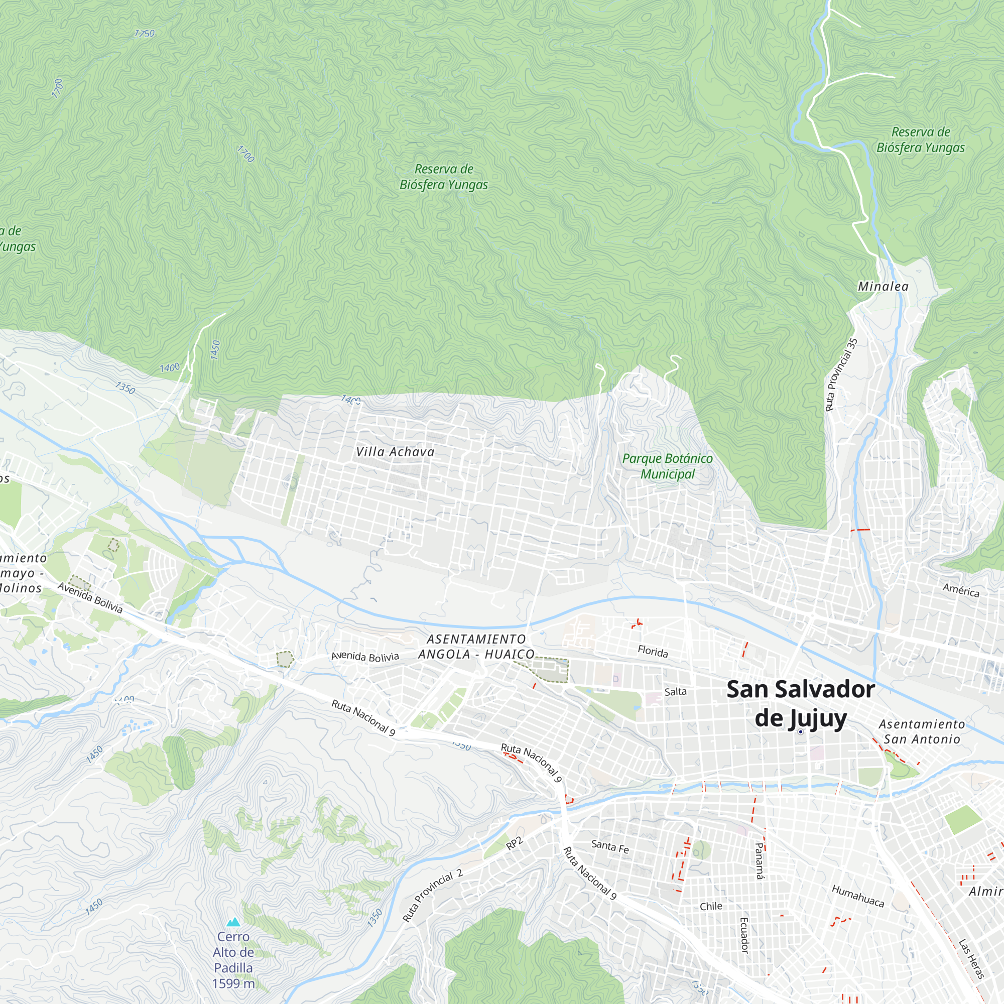 Cabañas El Durmiente map