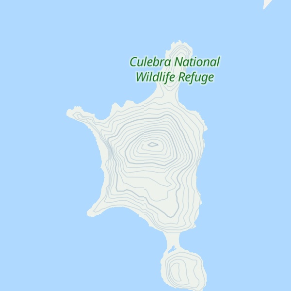 Map of Cerro de Luis Peña