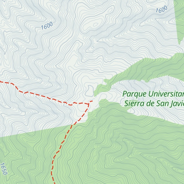 Map of Cumbre del Taficillo