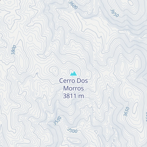 Map of Cerro Dos Morros