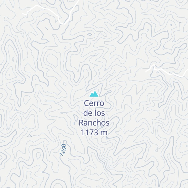 Map of Cerro de los Ranchos