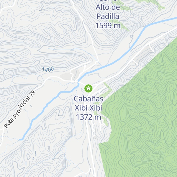 Map of Cabañas Xibi Xibi
