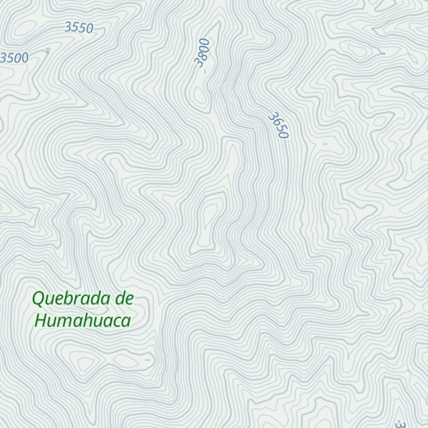 Map of Cerro Agua Colorada