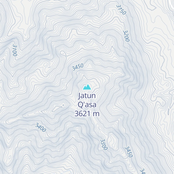 Map of Jatun Q'asa