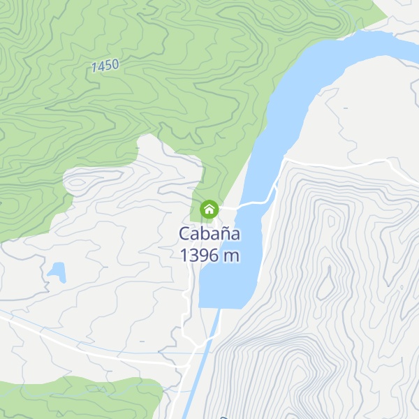 Map of Cabaña
