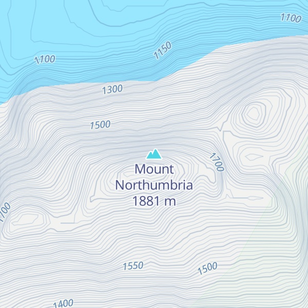 Map of Mount Northumbria