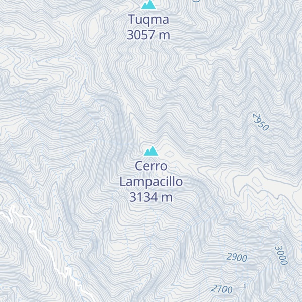 Map of Cerro Lampacillo