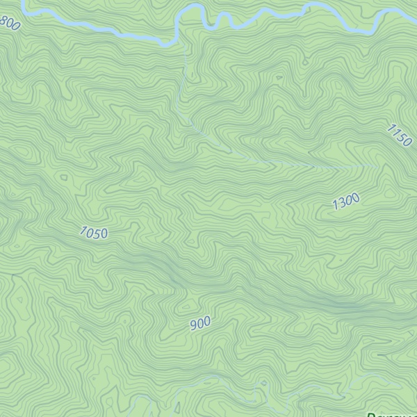 Map of Cerro Santa Clara
