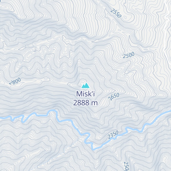 Map of Misk'i