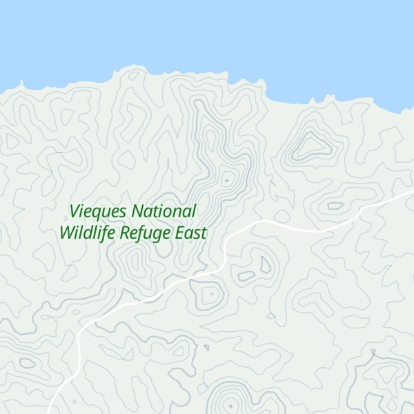 Map of Cerro del Muerto