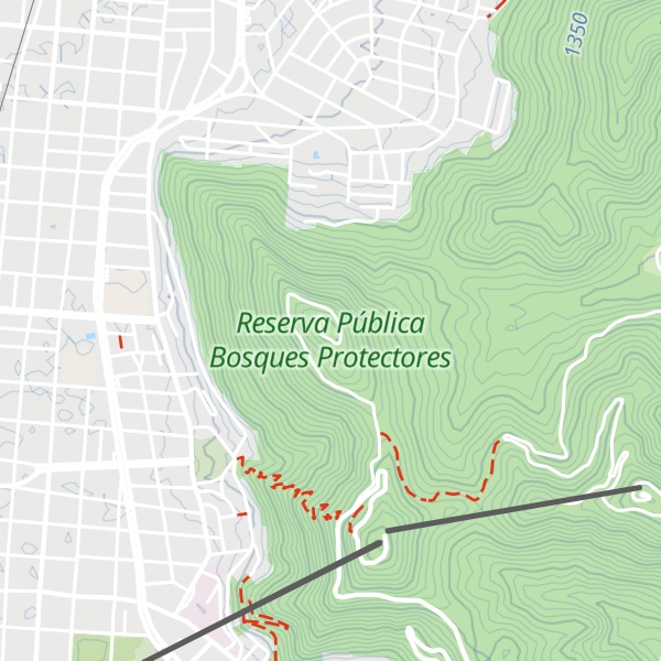 Map of Cerro 20 de Febrero
