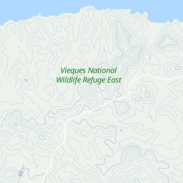 Map of Cerro Amargura