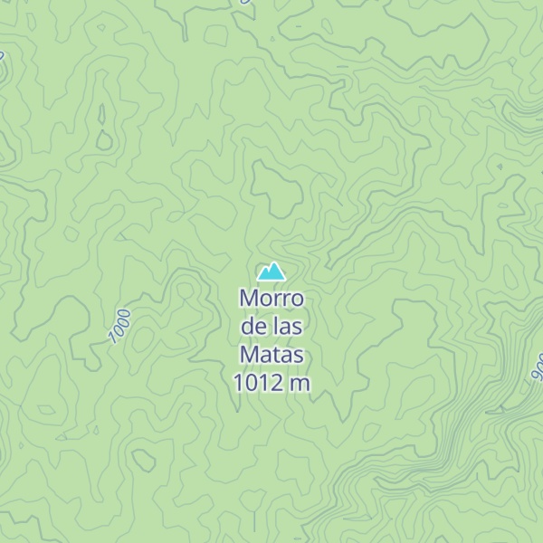 Map of Morro de las Matas