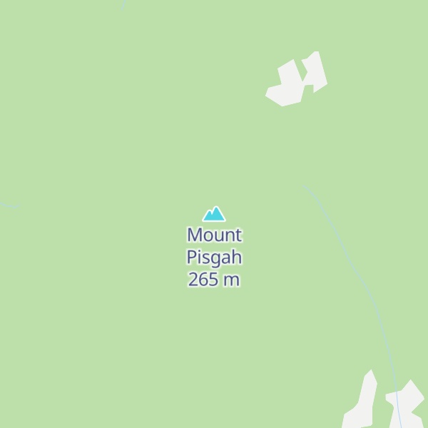 Map of Mount Pisgah