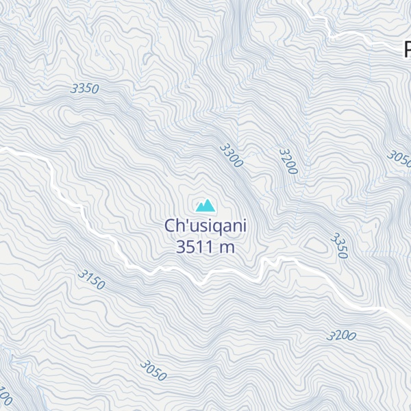 Map of Ch'usiqani
