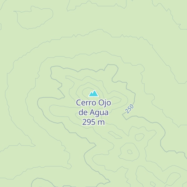 Map of Cerro Ojo de Agua